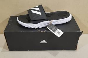 lot 154 image: Adidas Mens Alphabounce Slides -Size 10