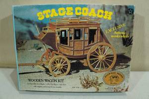lot 222 image: Vintage 1970s All Wood Brand Wagon Kit