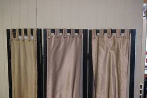 lot 267 image: Wood and Cloth Room Divider