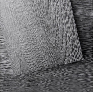 lot 197 image: Art3d Peel & Stick Vinyl Wood Plank Flooring 36-Planks -Deep Gray, 36x6