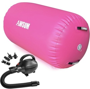 lot 218 image: Awsum Inflatable Gymnastics Air Roller Tumbling Barrel