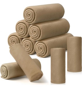 lot 111 image: Buryeah 10-Piece Fleece Blanket 50x60 Khaki