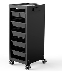 lot 135 image: Tasalon Salon Trolley with Wheels T-800P
