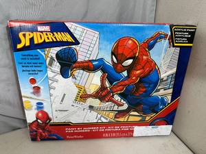 New Spiderman Paint by Number Kit