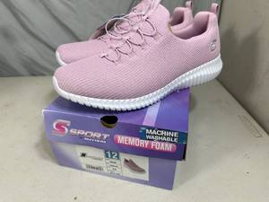 New Womens Skechers Sport Memory Foam Shoes Size 12
