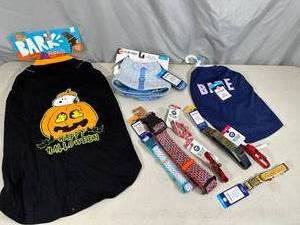 New Dog and Cat Collars, Shirts, Etc