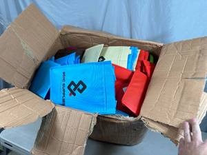 Large Box of Reusable Bags