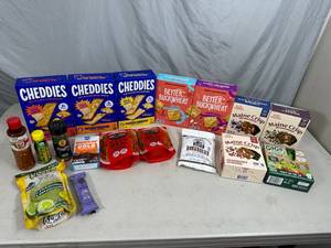 Assorted Snacks, Candy, Spices, Drink Mixes, and More