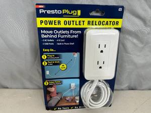 New Presto Plug Outlet Extender