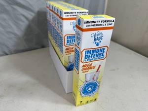 8 Boxes of Water Magic Immune Defense Flavor Straws - Mega Orange Flavor