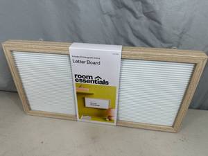 New Message Board with Letters