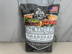 New 20 lb Bag of Pit Boss BBQ Hardwood Pellets