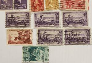 Assorted Vintage Stamps