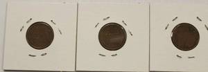 1917, 1917- D, 1917- S Wheat Back Pennies