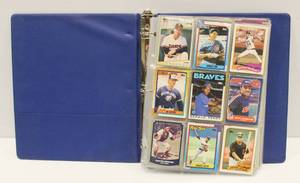 Vintage Baseball Cards Over 250 Cards Lot In One Big Folder