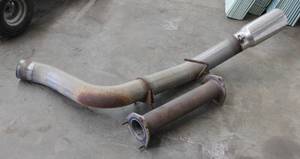 Pickup Truck Exhaust Came Out Of 2015 Ford Super Duty Diesel