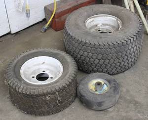 Lot Of 3 Lawn Mower Tires