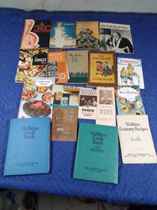lot 58 image: Vintage cook books