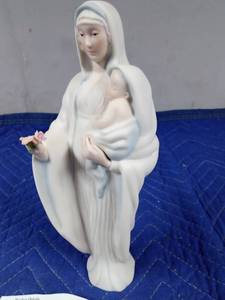 lot 69 image: CYBIS porclean Madonna with baby