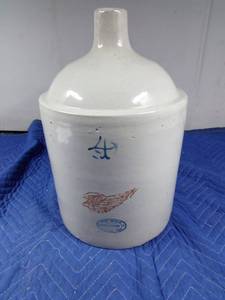 lot 75 image: Red Wing 4 stoneware jug