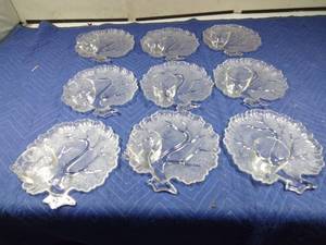 lot 92 image: 9 pc snack set