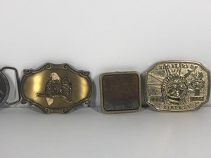 lot 236 image: 5 - Belt Buckles