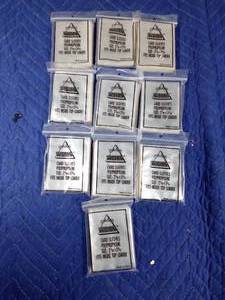 lot 135 image: Packs of trading card sleeves