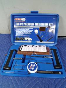 lot 161 image: 60pc tire repair kit in case