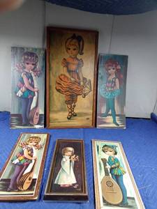 lot 355 image: 6 girl pictures
