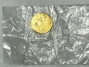 lot 244 image: 1975 Gold Colored Roosevelt Dime in Sealed Bag