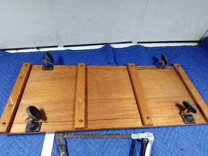 lot 362 image: Garage creeper and tools