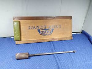 lot 363 image: Garage creeper and torch