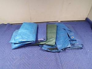 lot 380 image: 5 Tarps