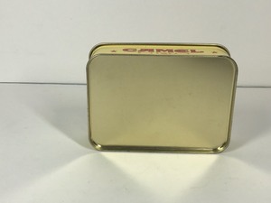 lot 269 image: Collectible Camel Cigarette Tin with Four Camel Lighters