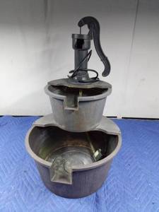 lot 389 image: Lg Water fall fountain
