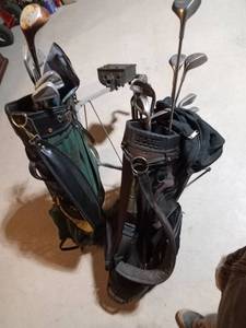 lot 397 image: 2 sets of golf clubs with bags