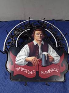 lot 402 image: Samuel Adams neon beer sign