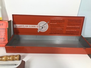 lot 303 image: Vintage Marble Arms Corporation Gun Cleaning Kit