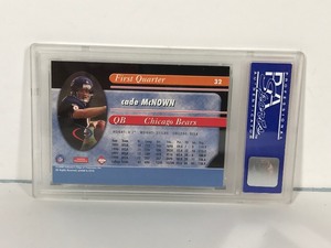 lot 483 image: 1999 Coll. Edge Odyssey Cade McNown Graded Football Card #32 - PSA NM-MT 8