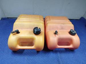 lot 425 image: 2 boat gas tanks