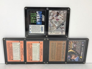 lot 494 image: 6 - Collectible Kirby Puckett Baseball Cards in Display Cases