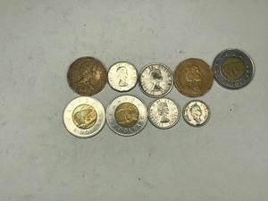 lot 504 image: Lot of Canadian Coins