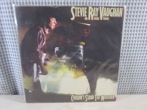 lot 38 image: (FS) 1984 Stevie Ray Vaughan And Double Trouble Couldnt Stand The Weather Album - Jacket and Record Individually Sleeved and Record On Outside of Jacket