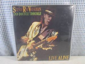 lot 40 image: (FS) 1986 Stevie Ray Vaughan And Double Trouble Live Alive Double Album In Sleeve