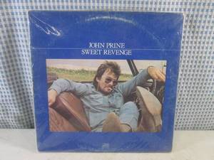 lot 78 image: (FS) 1973 John Prine Sweet Revenge Album - Jacket and Record Individually Sleeved and Record On Outside of Jacket