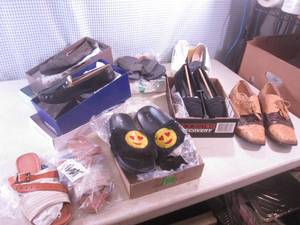 lot 98 image: (EW3) Assorted New Shoes Except The 2-Tone Brown Shoes Are Used