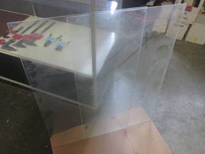 lot 247 image: (F-0) 2 Sheets of Tempered Glass 23 x 37 12