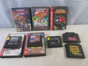 lot 252 image: (BS) Assorted Sega Genesis Games - 2 Cases Dont Have Correct Game See Photos For Games Included