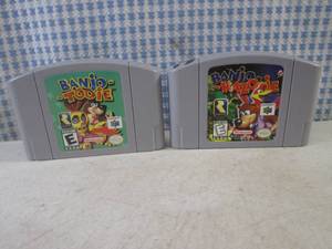 lot 254 image: (BSB) Nintendo 64 Banjo-Tooie and Banjo Kazooie Game Cartridges