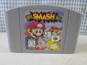 lot 257 image: (BSB) Super Smash Bros. Nintendo 64 Game Cartridge